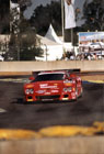 59 - Ennea Ferrari F40 - Pietro Nappi, Robin Donovan and Tetsuya Ota - accident - 130 laps