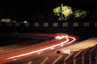 Some light trails down at the Esses.  Who's going to bet against there being a Ferrari 333SP amongst the cars that passed in front of my lens for this shot?!