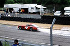 Sadly, the lovely Ferrari 333 LM Berlinette of Eric Heerema lasted only 1 lap in the Legends race.