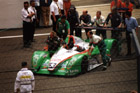 The 18 Pescarolo Courage of Ortelli, Katayama and Helary which Ortelli qualified in 18th place in 3m41.237.  