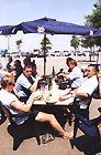 Lunch in the sun at St. Vaast la Hougue