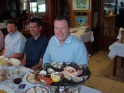 There was no doubt that Duncan was the centre of attention with his fruits de mer......!