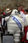 Mr. Bibendum puts in another suitably pneumatic appearance at the parade....
