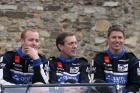 Olivier Pla, Miguel Amaral and 2003 Le Mans winner Guy Smith - drivers of the #40 Quifel-ASM Lola