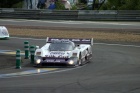 This is Justin Law's Jaguar XJR12, one of the quicker pedalled cars in the race....