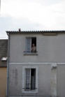 Pope Nick I addresses the assembled throng from the balcony of his little-known other address in Le Grand Luc.....  ;-)