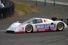 Nice livery on the #32 Jaguar - shame it was never seen at Le Mans in anger...