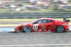 The #82 Ferrari of Salo (here), Melo and Bruni was running at the head of the GT2 field throughout the race