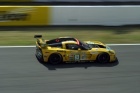 At speed - in the lead - GT1 leader Corvette #63