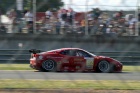 Out of the GT2 podium places is Pierre Kaffer in the #82 Risi Competizione Ferrari he shared with Mika Salo and Jaime Melo